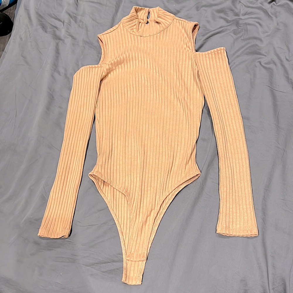 Peekaboo shoulder sweater